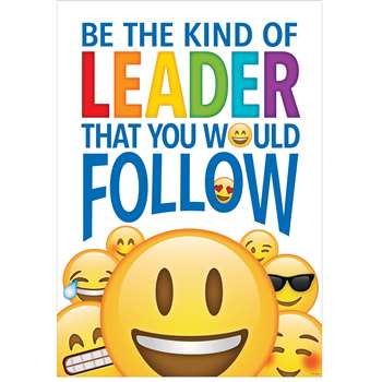 Be The Kind Leader Inspire U Poster Emoji Fun, CTP8098