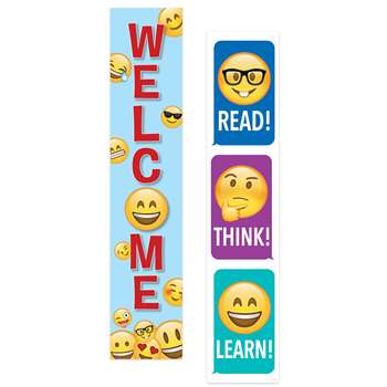 Emoji Fun 2 Sided Banner, CTP8152