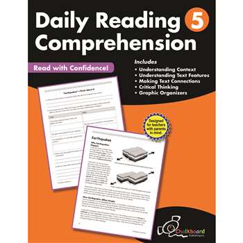 Gr5 Reading Comprehension Workbook Daily, CTP8185
