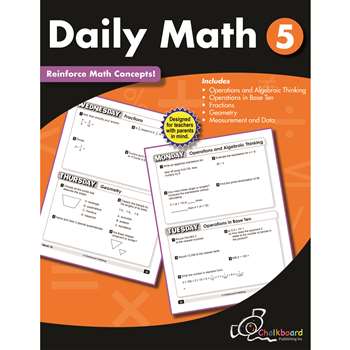 Gr5 Daily Math Workbook, CTP8191