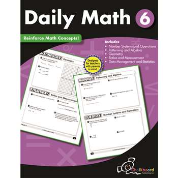Gr6 Daily Math Workbook, CTP8192