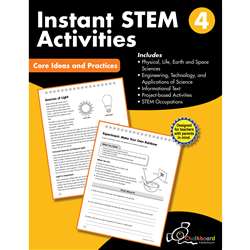 Gr4 Instant Activities Workbook Stem, CTP8196
