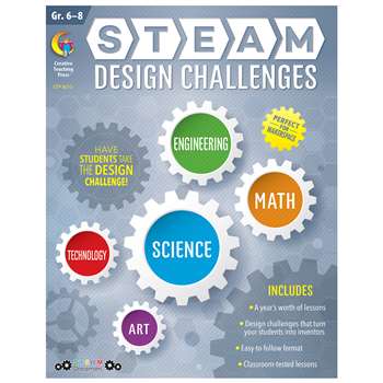 Steam Design Challenges Grades 6-8, CTP8213