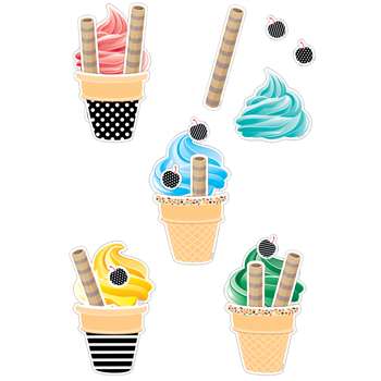 Happy Birthday Ice Cream Cones Pcs Replacement, CTP8219