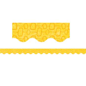 Midcentury Mod Yellow Pods Border, CTP8411