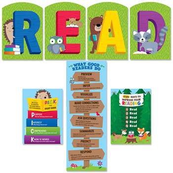 Woodland Friend Read Bulletin Board, CTP8536