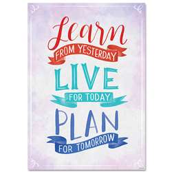 Learn Live Plan Inspire U Poster, CTP8582