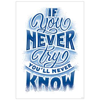 If You Never Try Inspire U Poster, CTP8585