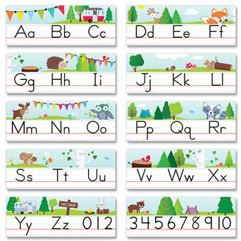 Woodland Friends Alphabet Line, CTP8597