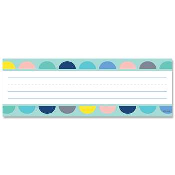 Half-Dots On Turquoise Name Plates Calm & Cool, CTP8599