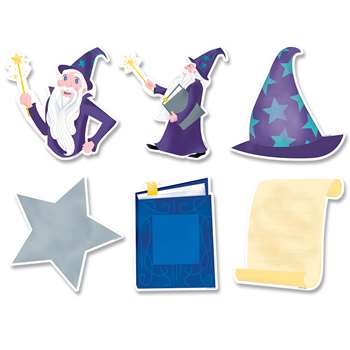 6&quot; Designer Cut-Outs Wizardly Fun Mystical Magica, CTP8660