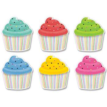 Cupcakes Cut Outs 6 &quot; CTP8668