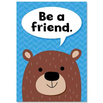 Be A Friend Woodland Friends Inspre Poster, CTP8692