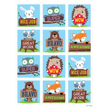 Woddland Friends Rewards Stickers, CTP8753