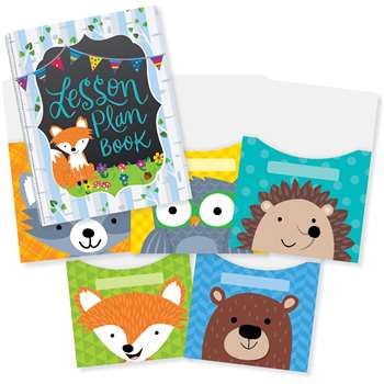 Woodland Friends Lesson Plan Book 9X12 Library Pck, CTP8912