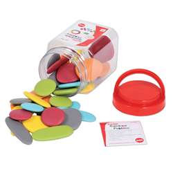 JUNIOR RAINBOW PEBBLES EARTH COLRS - CTU13229