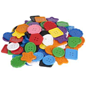 Colorful Assortment Of Buttons 100 Pieces, CTU13830