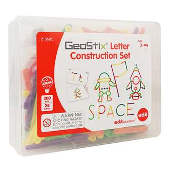 Geostix Letter Construction Set, CTU21368