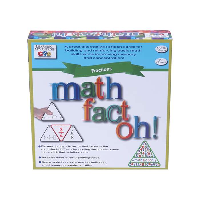 Math-Fact-Oh Fractions, CTU2171