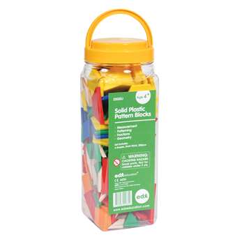 Pattern Blocks Plastic, CTU22020