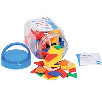 Pattern Blocks Mini Jar, CTU22026