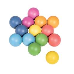 Rainbow Wooden Balls, CTU73991