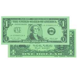 $1 Bills Set 100 Bills By Learning Advantage