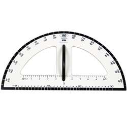 Dry Erase Magnetic Protractor By Learning Advantage
