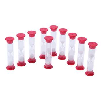 1 Minute Sand Timers Set Of 10, CTU7656