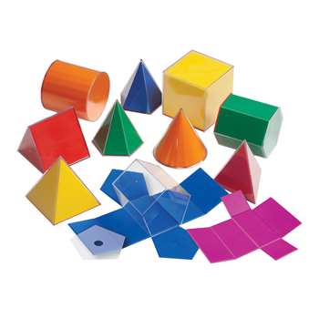 Folding 3-D Geofigures 10Cm By Learning Advantage