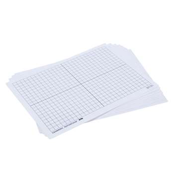 Xy Axis Dry Erase Boards Set Of 10, CTU7854