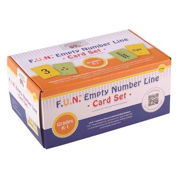 Fun Empty Number Line Cards Only Gr K-1, CTU7982