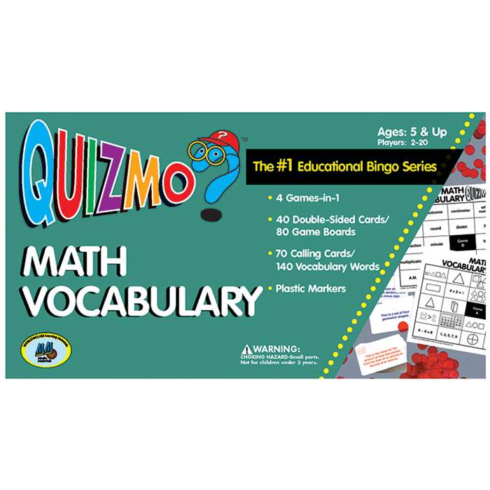 Quizmo Math Vocabulary By Learning Advantage