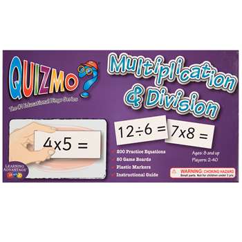 Quizmo Multiplication & Division By Learning Advantage