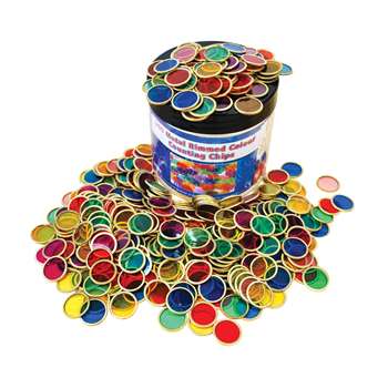 Metal Counting Chips Set Of 500, CTU9001