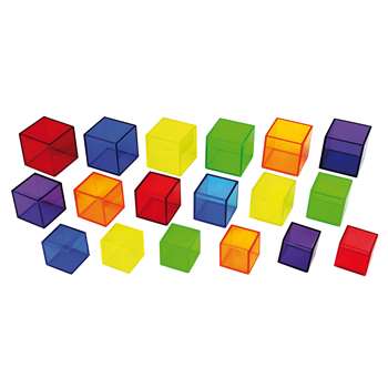 Translucent Cubes Set Of 54, CTU9245