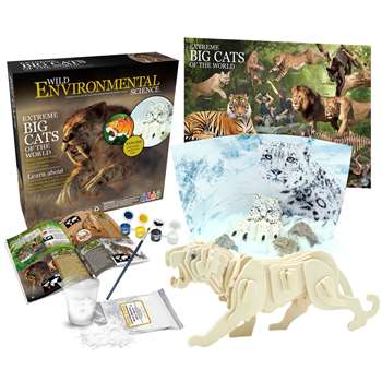 Extreme Science Kit Big Cats Of The World Wild Sci, CTUWES947