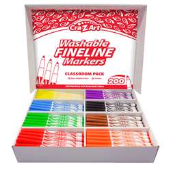 WASHABLE MARKERS CLASS PK 8 COLOR - CZA740071