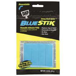 Dap Bluestik Reusable Adhesive By Dap