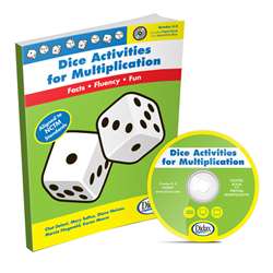 Dice Activities For Multiplication Resource Book Gr 3-6 By Didax