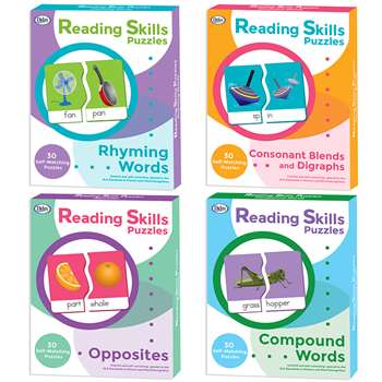 Reading Skills Puzzles Set Of All 4, DD-211005