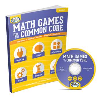 Math Games For The Common Core Gr 3, DD-211081