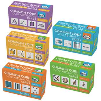 Collaborative Cards 5 Sets Gr 3-5 Common Core, DD-211262