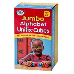 Jumbo Alphabet Unifix Cubes, DD-211265