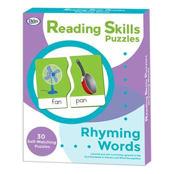 Reading Skills Puzzle Rhyming Words, DD-211295