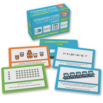 Algebra Common Core Collaborative Cards By Didax