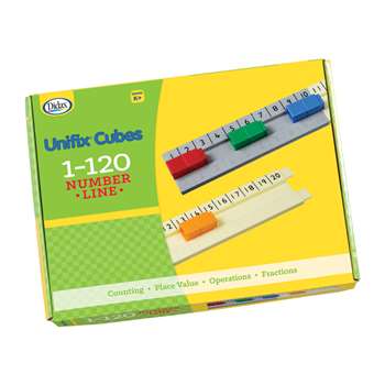 Unifix 1-120 Number Line, DD-211504