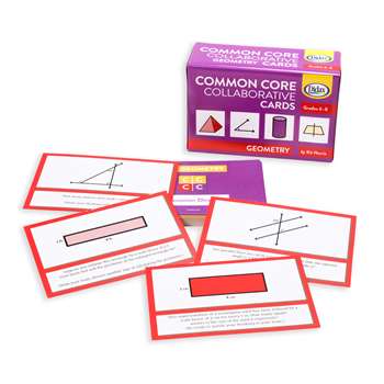 Common Core Collaborative Cards Geometry Gr 6-8, DD-211770