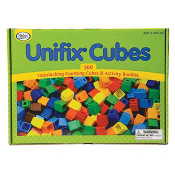 Unifix Cubes (500 Asstd Colors) By Didax