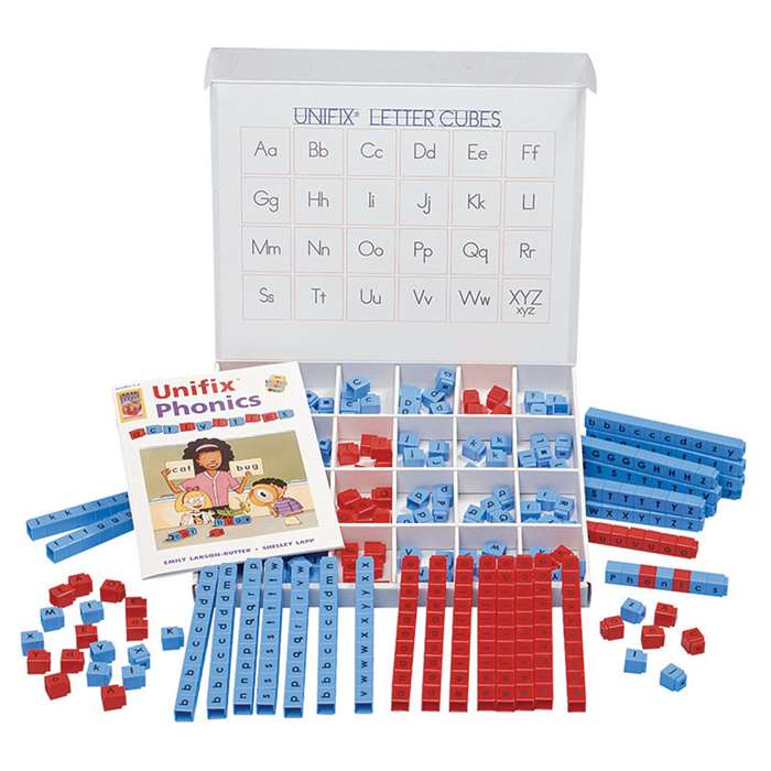 Unifix Letter Cubes Large Group Word Building Center By Didax